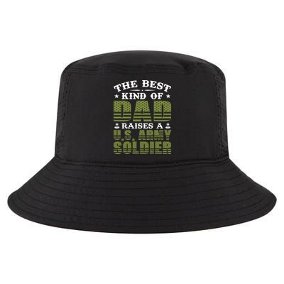 Best Kind Of Dad Raised A US Army Soldier Cool Comfort Performance Bucket Hat