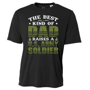 Best Kind Of Dad Raised A US Army Soldier Cooling Performance Crew T-Shirt