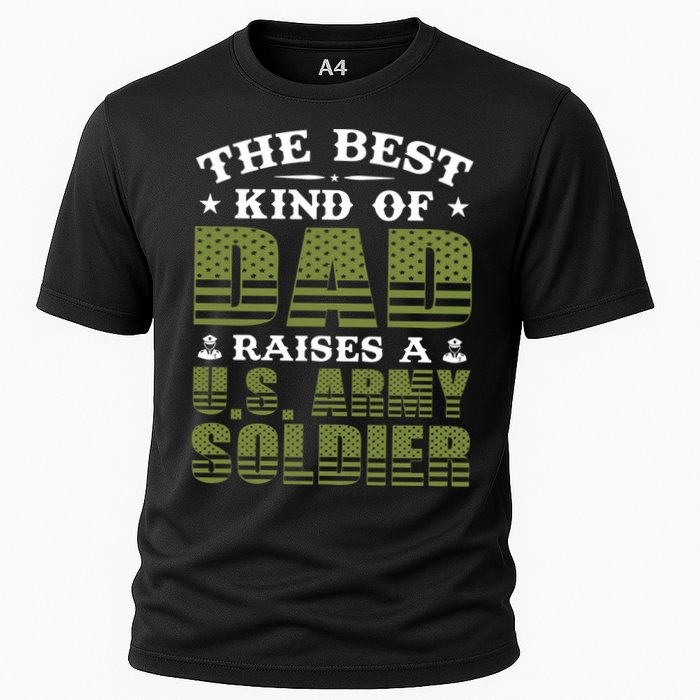 Best Kind Of Dad Raised A US Army Soldier Performance Shirt