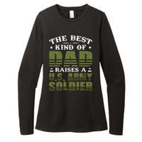 Best Kind Of Dad Raised A US Army Soldier Womens CVC Long Sleeve Shirt