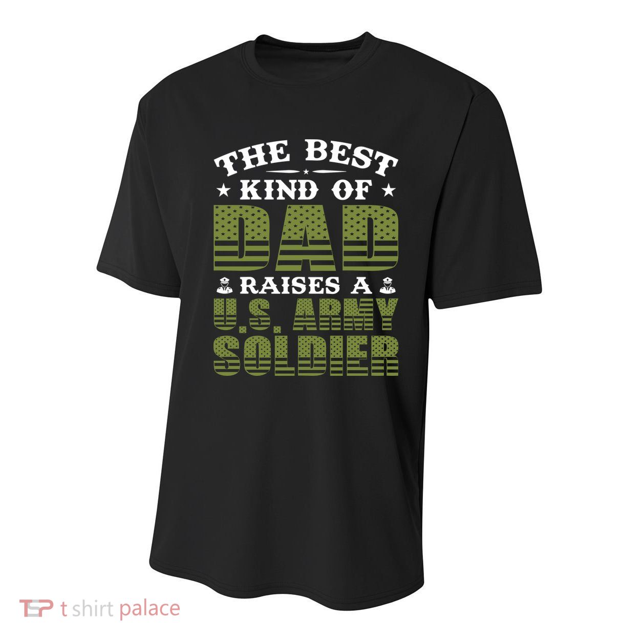 Best Kind Of Dad Raised A US Army Soldier Youth Performance Sprint T-Shirt