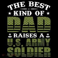 Best Kind Of Dad Raised A US Army Soldier Youth Performance Sprint T-Shirt