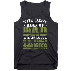 Best Kind Of Dad Raised A US Army Soldier Tank Top