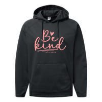 Be Kind Of A Bitch Funny Performance Fleece Hoodie