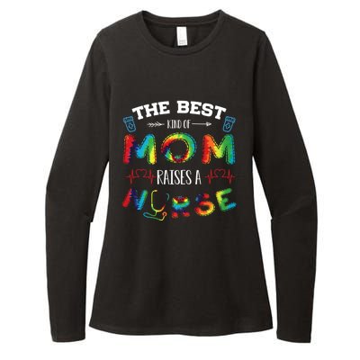 Best Kind Of Mom Raises A Nurse Nurse Life Cool Gift Womens CVC Long Sleeve Shirt