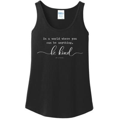 Be Kind Of A Bitch Funny Sarcastic Life Tip Advice Ladies Essential Tank