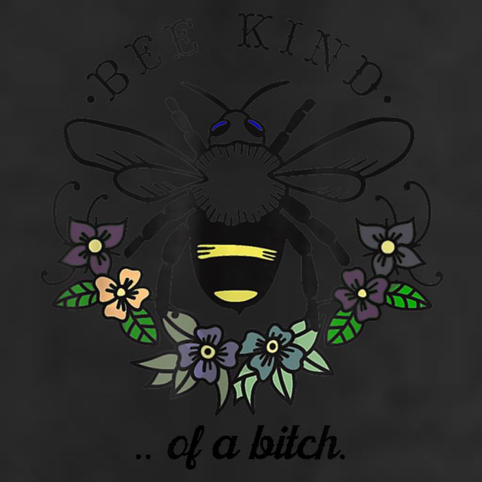 Be Kind Of A Bit.Ch Funny Be Kind Shirts With Bee For Women Adult Drive Performance Visor