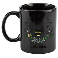 Be Kind Of A Bit.Ch Funny Be Kind Shirts With Bee For Women 11oz C Handle Ceramic Mug