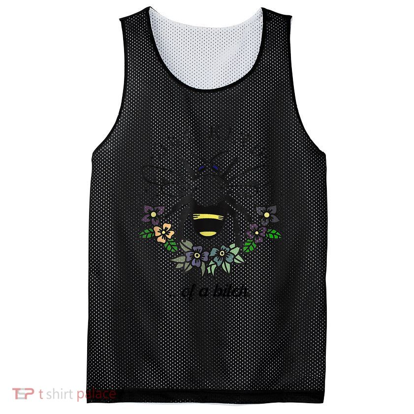 Be Kind Of A Bit.Ch Funny Be Kind Shirts With Bee For Women Mesh Reversible Basketball Jersey Tank