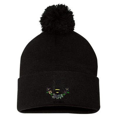 Be Kind Of A Bit.Ch Funny Be Kind Shirts With Bee For Women Pom Pom 12in Knit Beanie