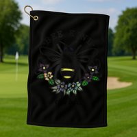 Be Kind Of A Bit.Ch Funny Be Kind Shirts With Bee For Women Golf Towel