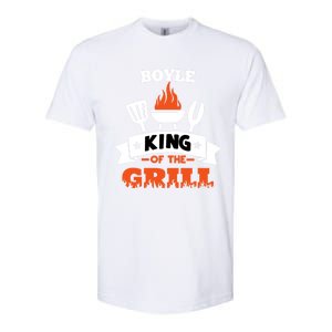 Boyle King Of The Grill Grilling Bbq Chef Master Cooking Gift Softstyle CVC T-Shirt