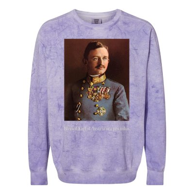 Blessed Karl Of Austria Roman Catholic 19 Colorblast Crewneck Sweatshirt