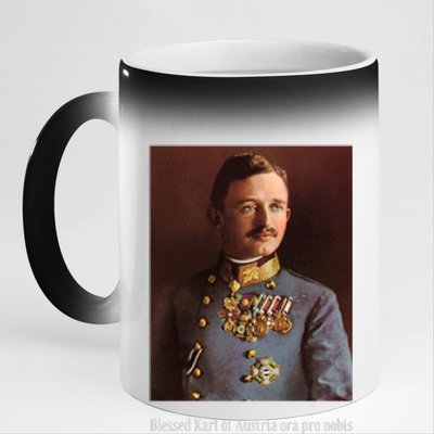 Blessed Karl Of Austria Roman Catholic 19 11oz Black Color Changing Mug