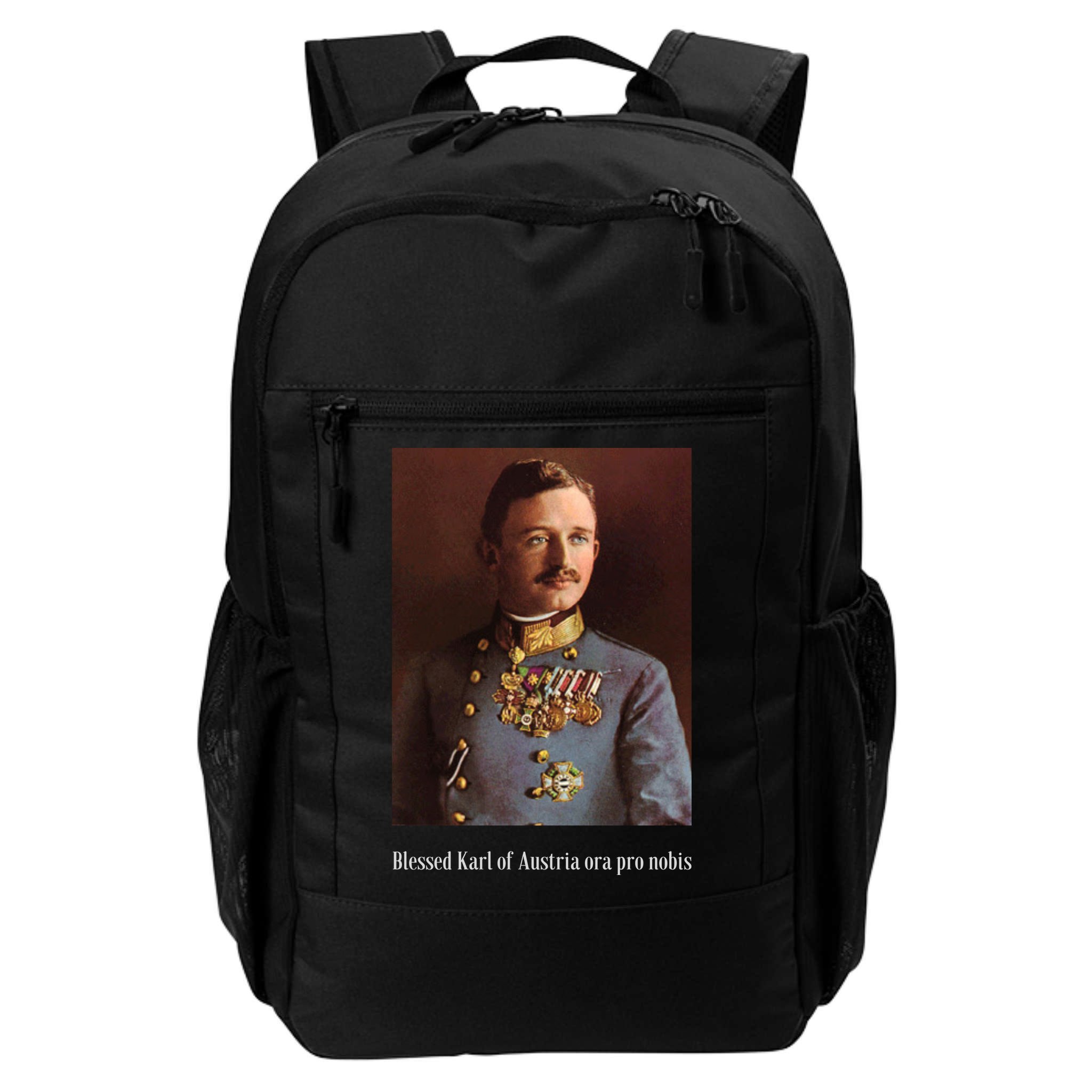 Blessed Karl Of Austria Roman Catholic 19 Backpack