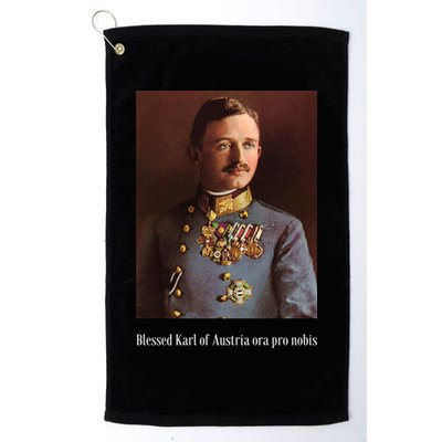 Blessed Karl Of Austria Roman Catholic 19 Golf Towel