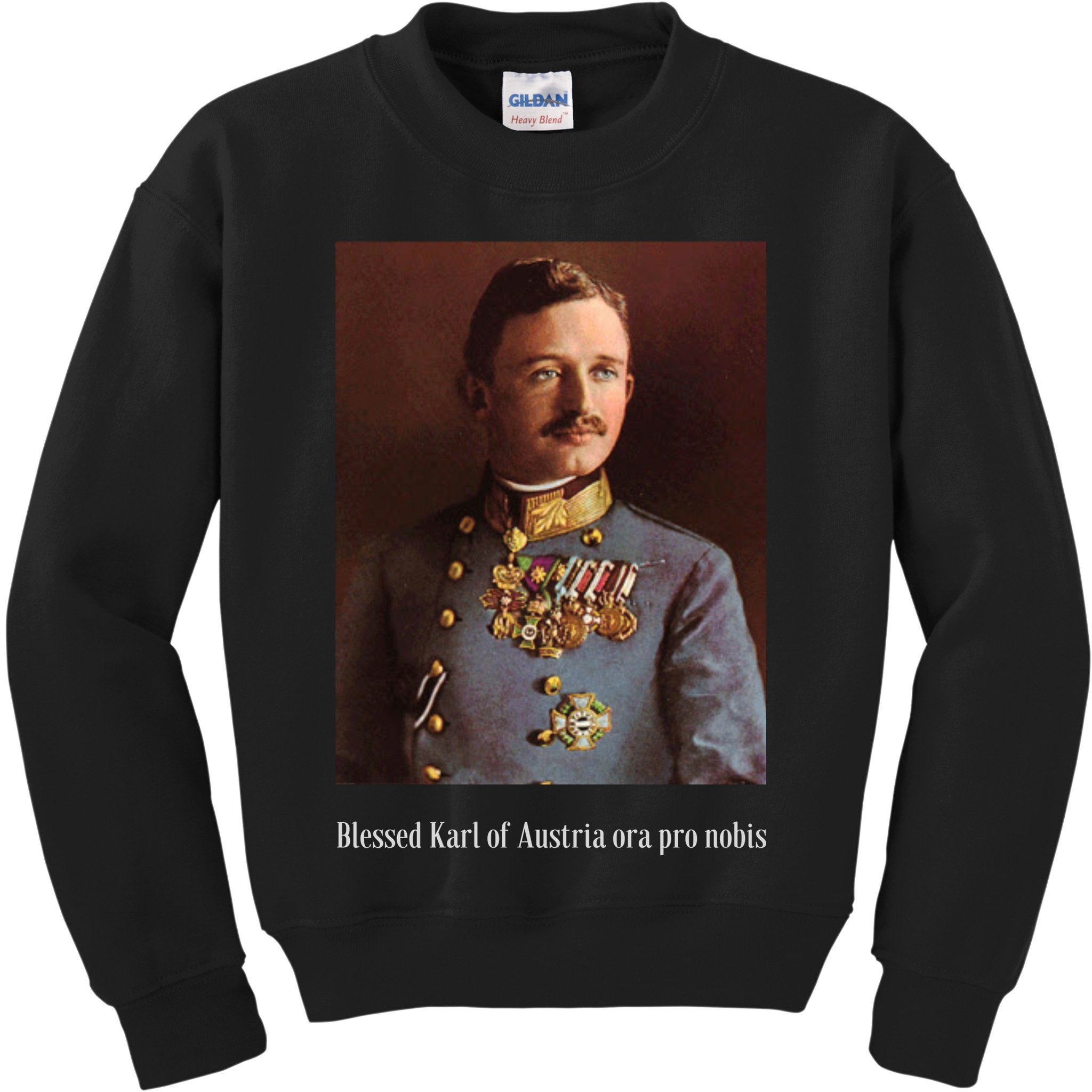 Blessed Karl Of Austria Roman Catholic 19 Kids Sweatshirt