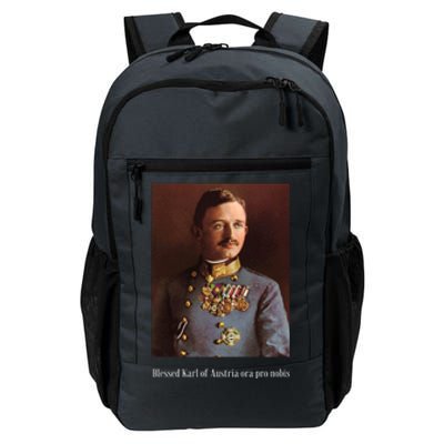 Blessed Karl Of Austria Roman Catholic 19 Daily Commute Backpack