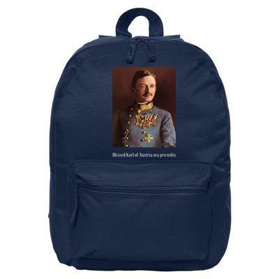 Blessed Karl Of Austria Roman Catholic 19 16 in Basic Backpack