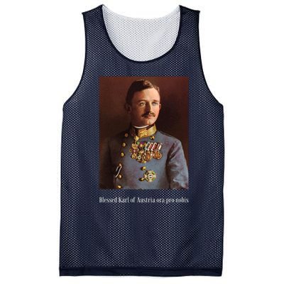 Blessed Karl Of Austria Roman Catholic 19 Mesh Reversible Basketball Jersey Tank