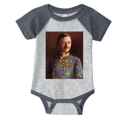 Blessed Karl Of Austria Roman Catholic 19 Infant Baby Jersey Bodysuit