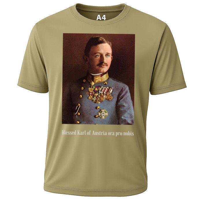 Blessed Karl Of Austria Roman Catholic 19 Cooling Performance Crew T-Shirt