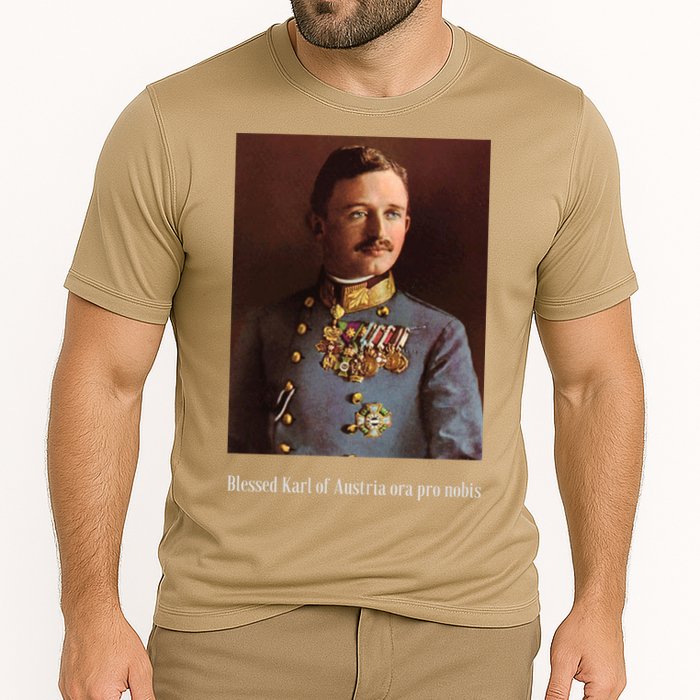 Blessed Karl Of Austria Roman Catholic 19 Cooling Performance Crew T-Shirt