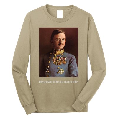 Blessed Karl Of Austria Roman Catholic 19 Long Sleeve Shirt