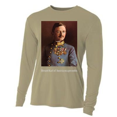 Blessed Karl Of Austria Roman Catholic 19 Cooling Performance Long Sleeve Crew