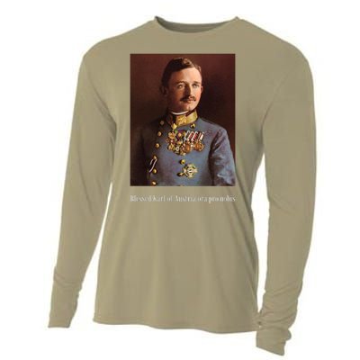 Blessed Karl Of Austria Roman Catholic 19 Cooling Performance Long Sleeve Crew