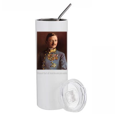 Blessed Karl Of Austria Roman Catholic 19 Stainless Steel Tumbler