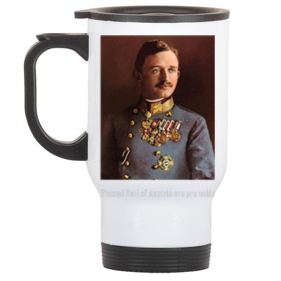 Blessed Karl Of Austria Roman Catholic 19 Stainless Steel Travel Mug