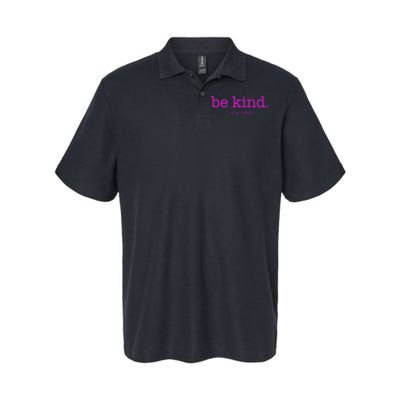 Be Kind Of A Bitch Funny Softstyle Adult Sport Polo