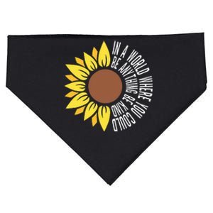 Be Kind Orange Flower Anti Bullying Awareness Unity Day USA-Made Doggie Bandana