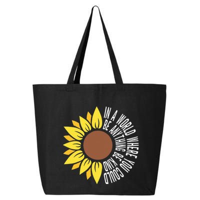 Be Kind Orange Flower Anti Bullying Awareness Unity Day 25L Jumbo Tote