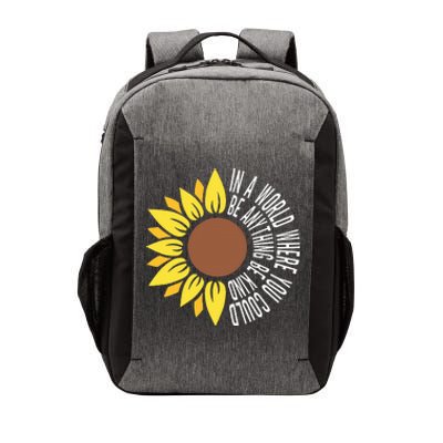 Be Kind Orange Flower Anti Bullying Awareness Unity Day Vector Backpack