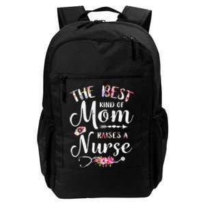 Best Kind Of Mom Raises A Nurse Funny Mother's Day Nursing Daily Commute Backpack