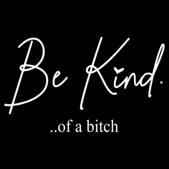 Be Kind Of A Bitch Funny Button