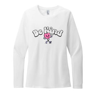 Be Kind Of A Bi Ch Funny Womens CVC Long Sleeve Shirt