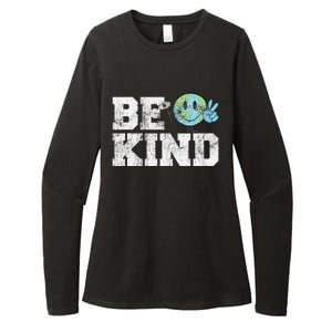 Be Kind Peace on Earth Anti Bullying UNITY DAY Orange Womens CVC Long Sleeve Shirt