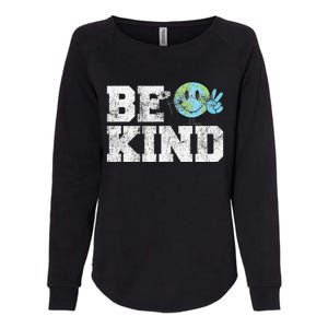 Be Kind Peace on Earth Anti Bullying UNITY DAY Orange Womens California Wash Sweatshirt