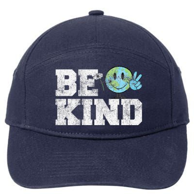 Be Kind Peace on Earth Anti Bullying UNITY DAY Orange 7-Panel Snapback Hat