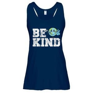 Be Kind Peace on Earth Anti Bullying UNITY DAY Orange Ladies Essential Flowy Tank