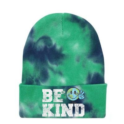 Be Kind Peace on Earth Anti Bullying UNITY DAY Orange Tie Dye 12in Knit Beanie