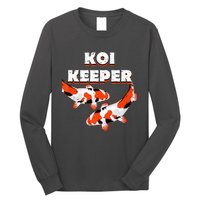 Butterfly Koi Pond Showa Koi Fish Tancho Sanke Kohaku Koi Long Sleeve Shirt