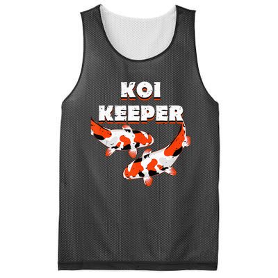 Butterfly Koi Pond Showa Koi Fish Tancho Sanke Kohaku Koi Mesh Reversible Basketball Jersey Tank