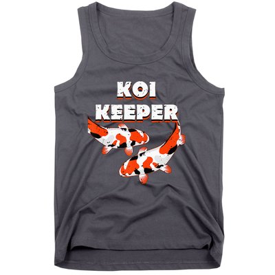 Butterfly Koi Pond Showa Koi Fish Tancho Sanke Kohaku Koi Tank Top