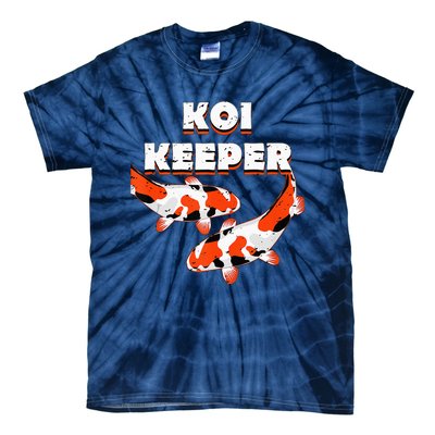 Butterfly Koi Pond Showa Koi Fish Tancho Sanke Kohaku Koi Tie-Dye T-Shirt