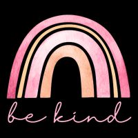 Be Kind Pink Rainbow Cute Gift Womens Tank Top