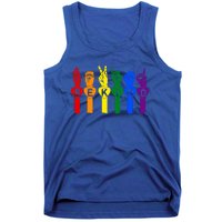 Be Kind Pride Sign Language Rainbow Teachers Interpreter Asl Gift Tank Top